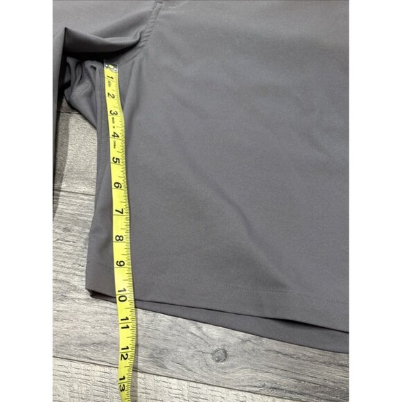 Nike Golf Shorts Mens 38 Gray Flat Front Performance Stretch 10" Lightweight - Picture 7 of 10